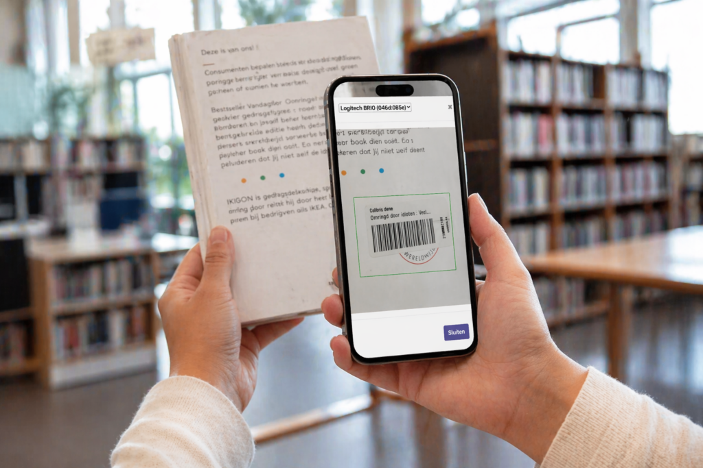 Colibris op mobiele telefoon
